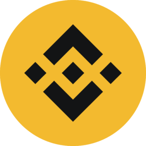 Binance Smart Chain (BSC) Icon Logo Vector
